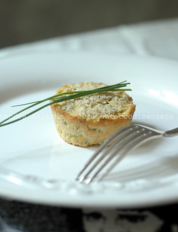 Sformatino di zucchine e ricotta di bufala